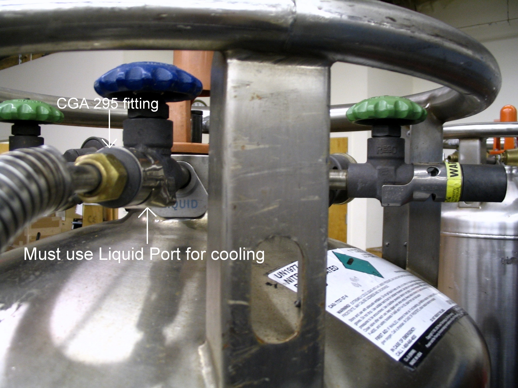 Liquid Nitrogen & Liquid CO2 Cooling Information